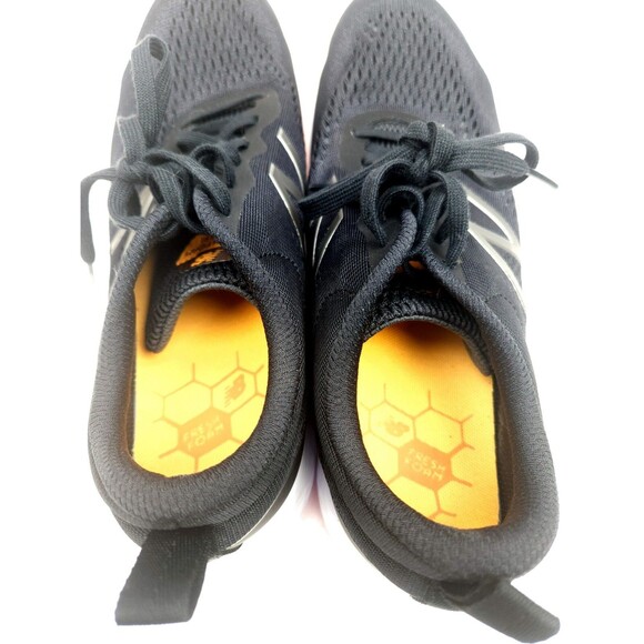 New Balance Men\'s Fresh Foam Arishi V3 Running Shoe, Black/Orange, 8.5 main image 3